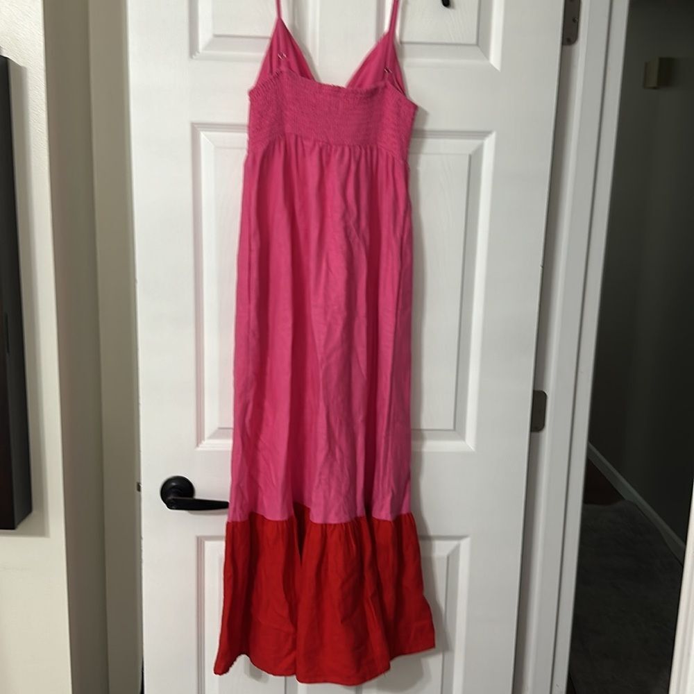 Tabitha Brown Tie Front Midi DressXS - Picture 6 of 7